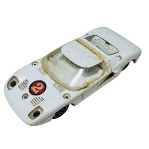 Tekno Monza FORD GT 1/43 Vintage plastic Slot car